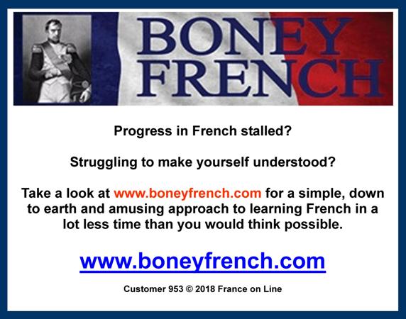 Boney French,learn French,learning French,on line French lessons,French courses