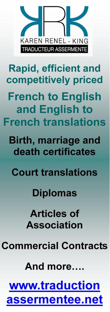 Karen Renel King - King Translations, French to English and English to French translations