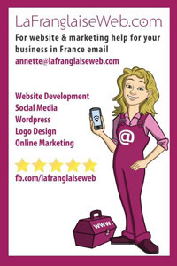 La Franglaise,websites,web design,web development,search engine optimisation,social media marketing,branding,logo design,wordpress,online marketing