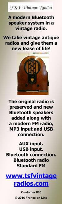 TSF Vintage Radios,bluetooth speakers,vintage radio,old radio,antique radio,fm radio,mp3 input,usb connection,aux input,bluetooth radio,fm radio,France,Dordogne,Limousin,Charente Maritime,Brittany,Normandy,Midi Pyrenees,Languedoc Rousillon
