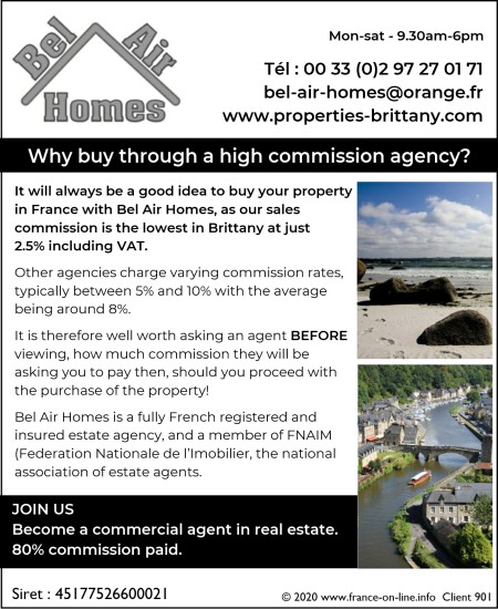 Bel Air Homes Low cost estate agency brittany france