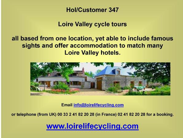 Loire Valley Cycle Tours,loire life cycling