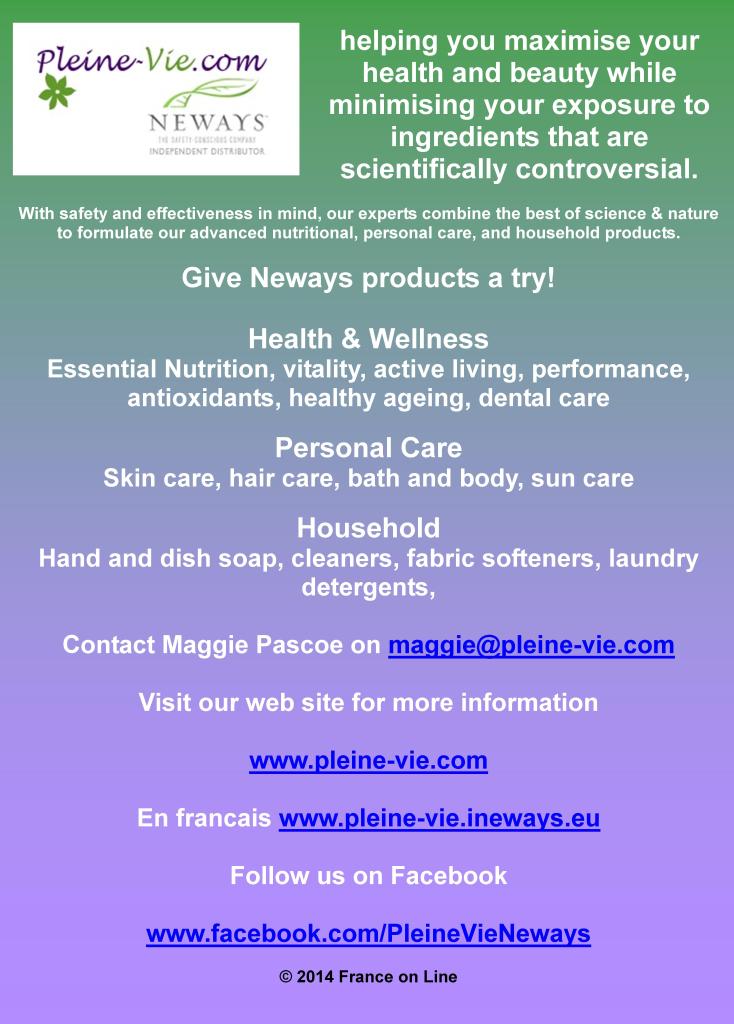 Pleine Vie,Neways,health,beauty,nutritional,personal care,household products,health,wellness,nutrition,vitality,active living,performance,antioxidants,healthy ageing,dental care,skin care,hair care,bath care,body care,sun care,hand soap,dish soap,cleaners,fabric softeners,laundry detergents