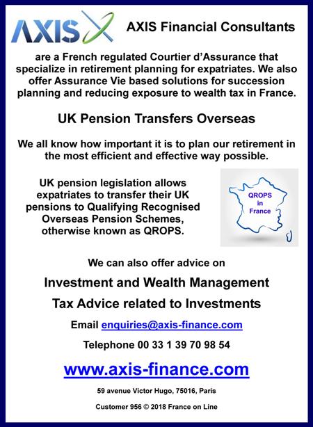 Axis Financial Consultants,French registered,retirement planning,expatriates,expats,English,British,assurance vie,life insurance,succession planning,wealth tax,uk pension transfers overseas,qrops,qualifying recognised overseas pension schemes,investment management,wealth management,tax advice,investments,financial advice in english